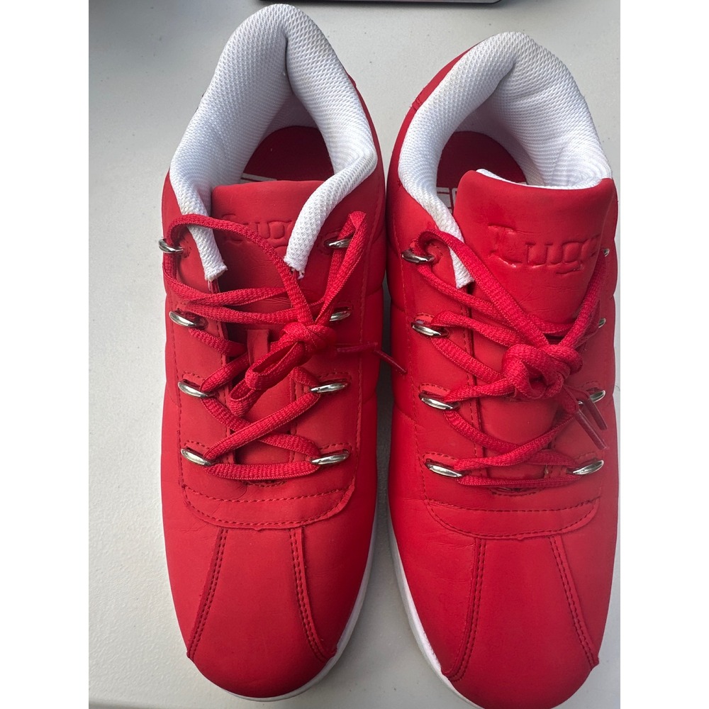 Lugz‎ Zroc Mens Size 11 Red Low Top Sneakers MZROCD 637 Streetwear Shoes